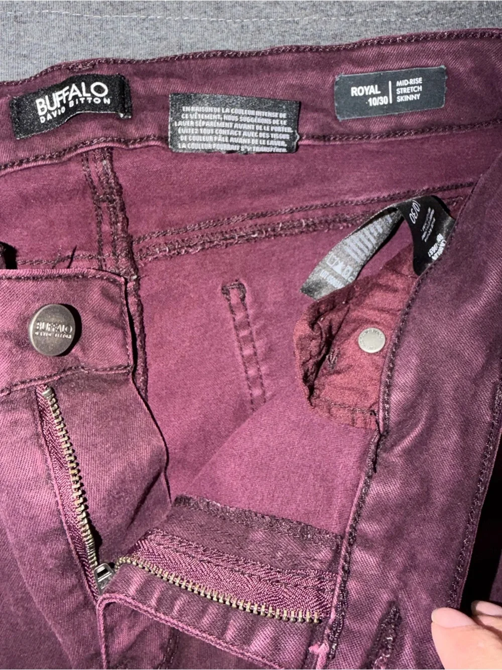 Buffalo David Bitton mid rise